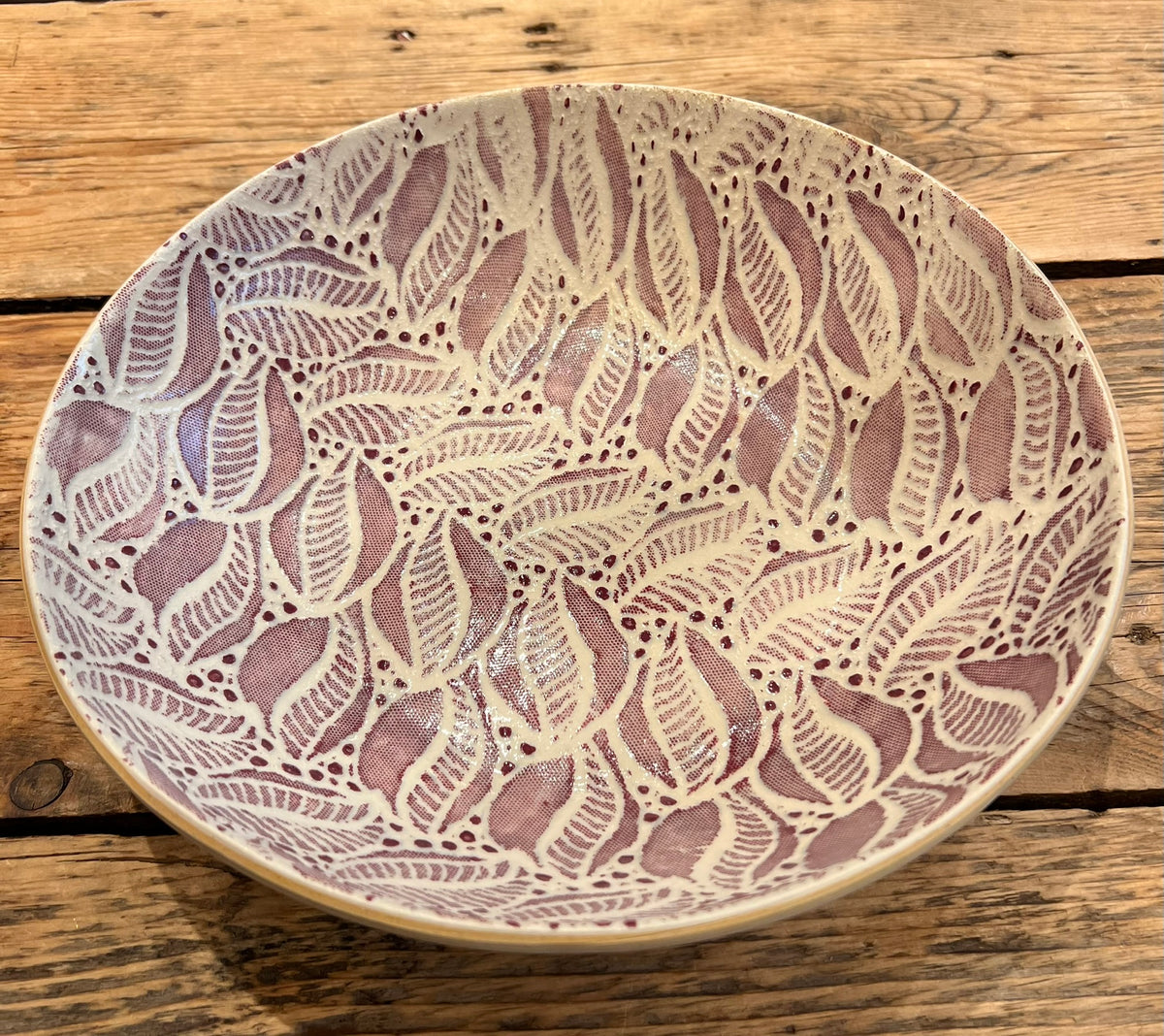12" Medium Serving Bowl - Tahiti