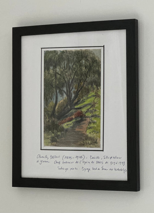 Artwork - Charles Betout - Forest Scene