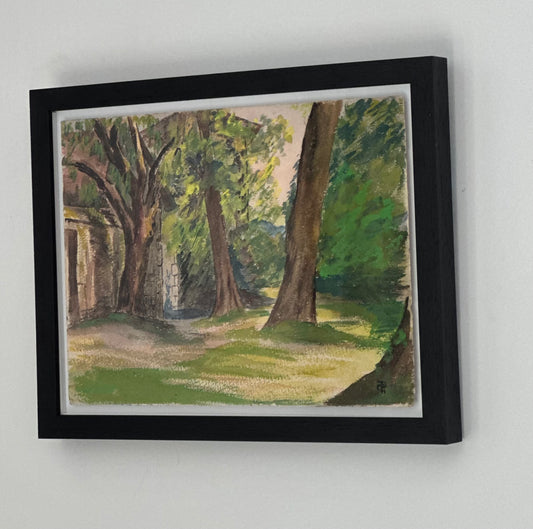 Artwork - Watercolor Tree Trunks