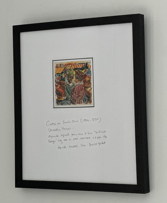 Artwork - Gaston de Sainte Croix Marketplace Conversation