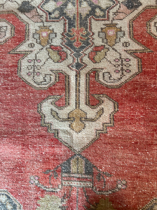 Vintage Varos Turkish Rug J77786