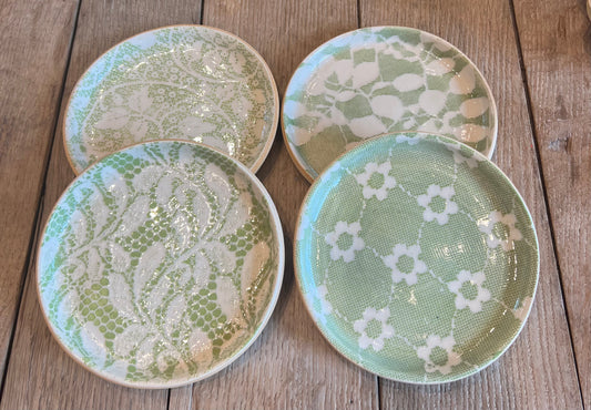 Small Canape Plates (Set of 4)
