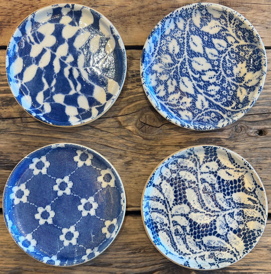Small Canape Plates (Set of 4)