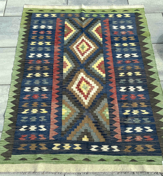 New Uzbek Kilim Rug J80127