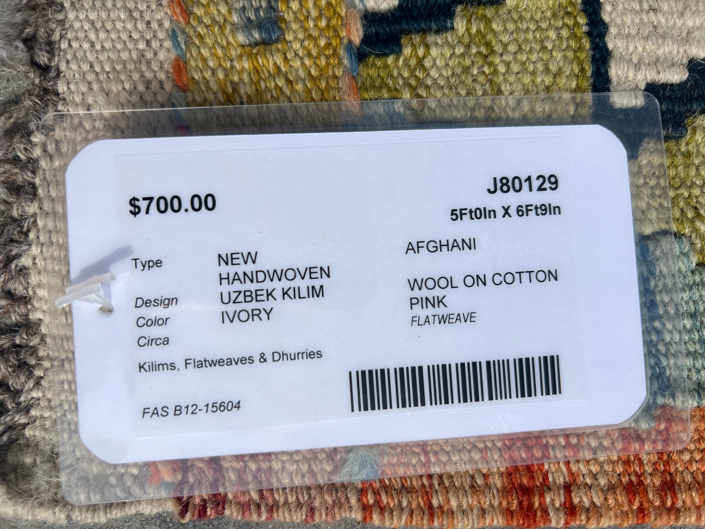 New Uzbek Kilim Rug J80129