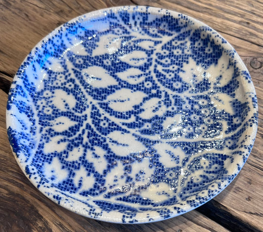Canape Plate Cobalt