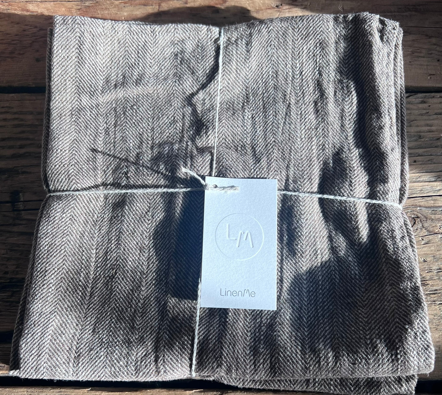 Chevron Linen Napkin - set of 4