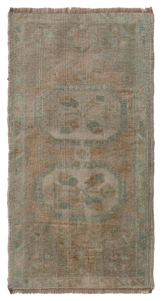 Vintage Turkish Yastik Rug J79243