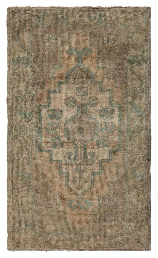 Vintage Turkish Yastik Rug J77837