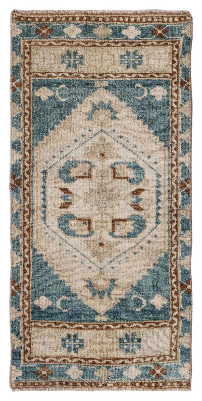 Vintage Turkish Yastik Rug J77882