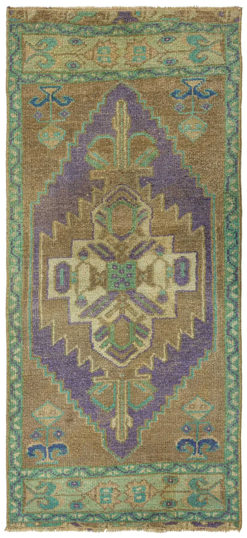 Vintage Turkish Yastik Rug J78997