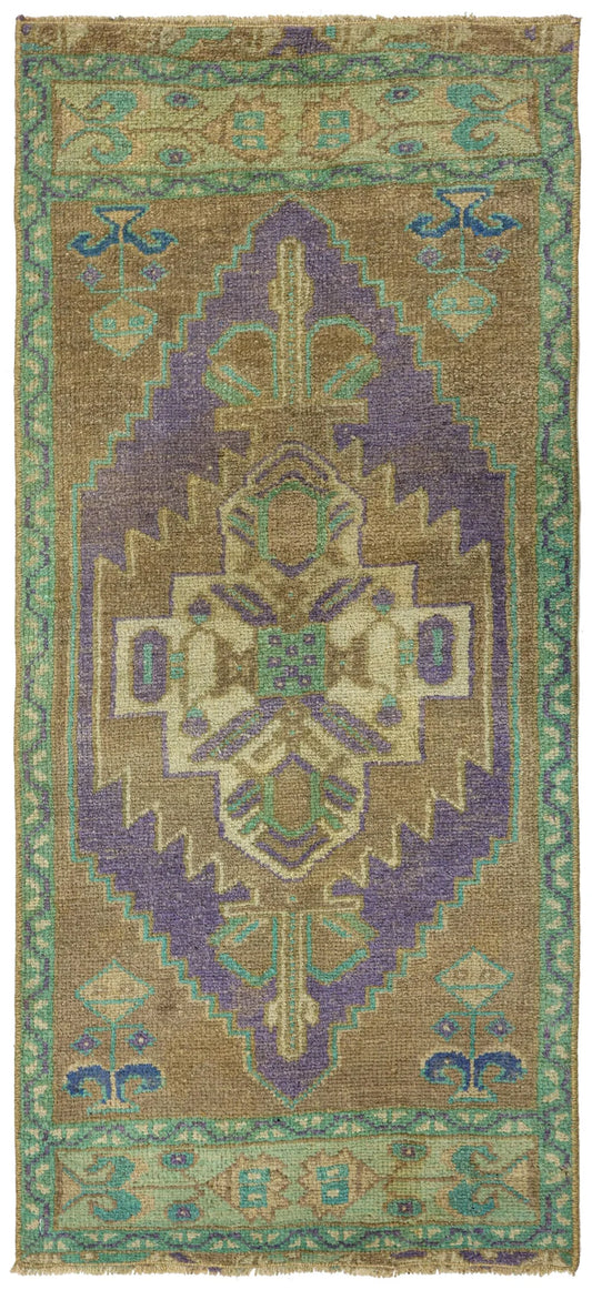 Vintage Turkish Yastik Rug J78997