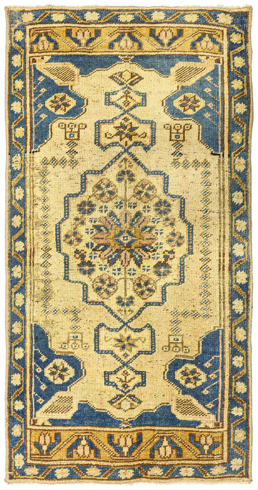 Vintage Turkish Yastik Rug J79089