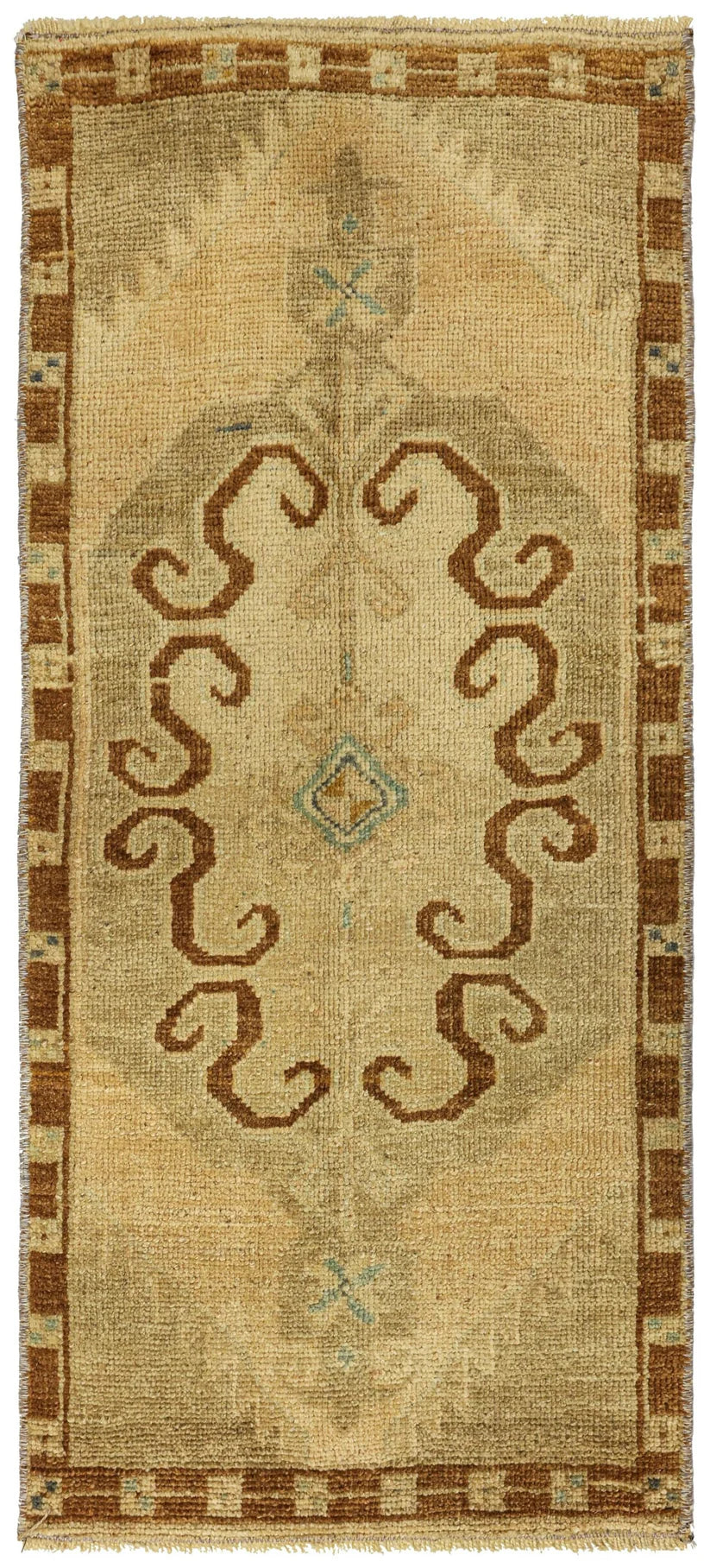 Vintage Turkish Yastik Rug J79100