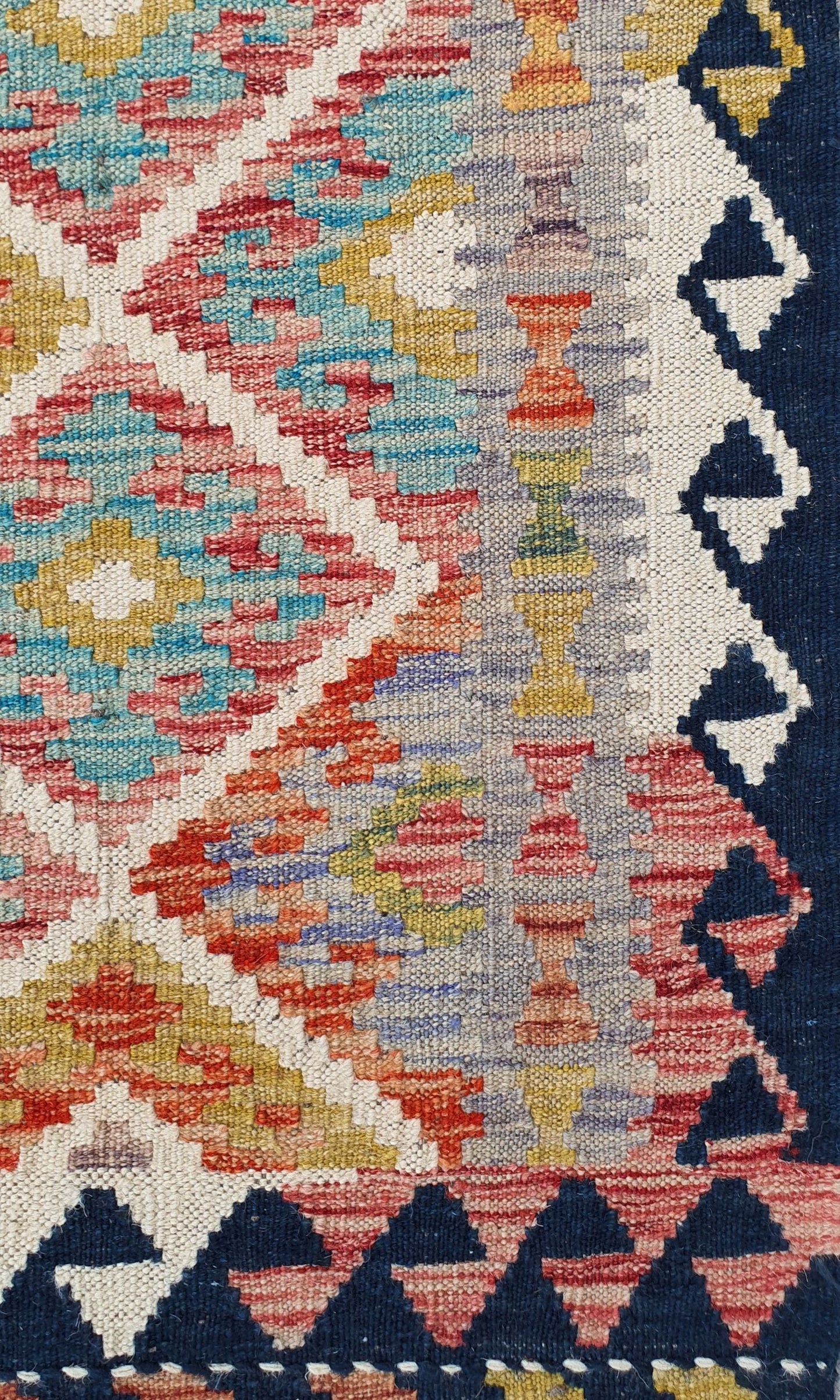 New Uzbek Kilim Rug J80200