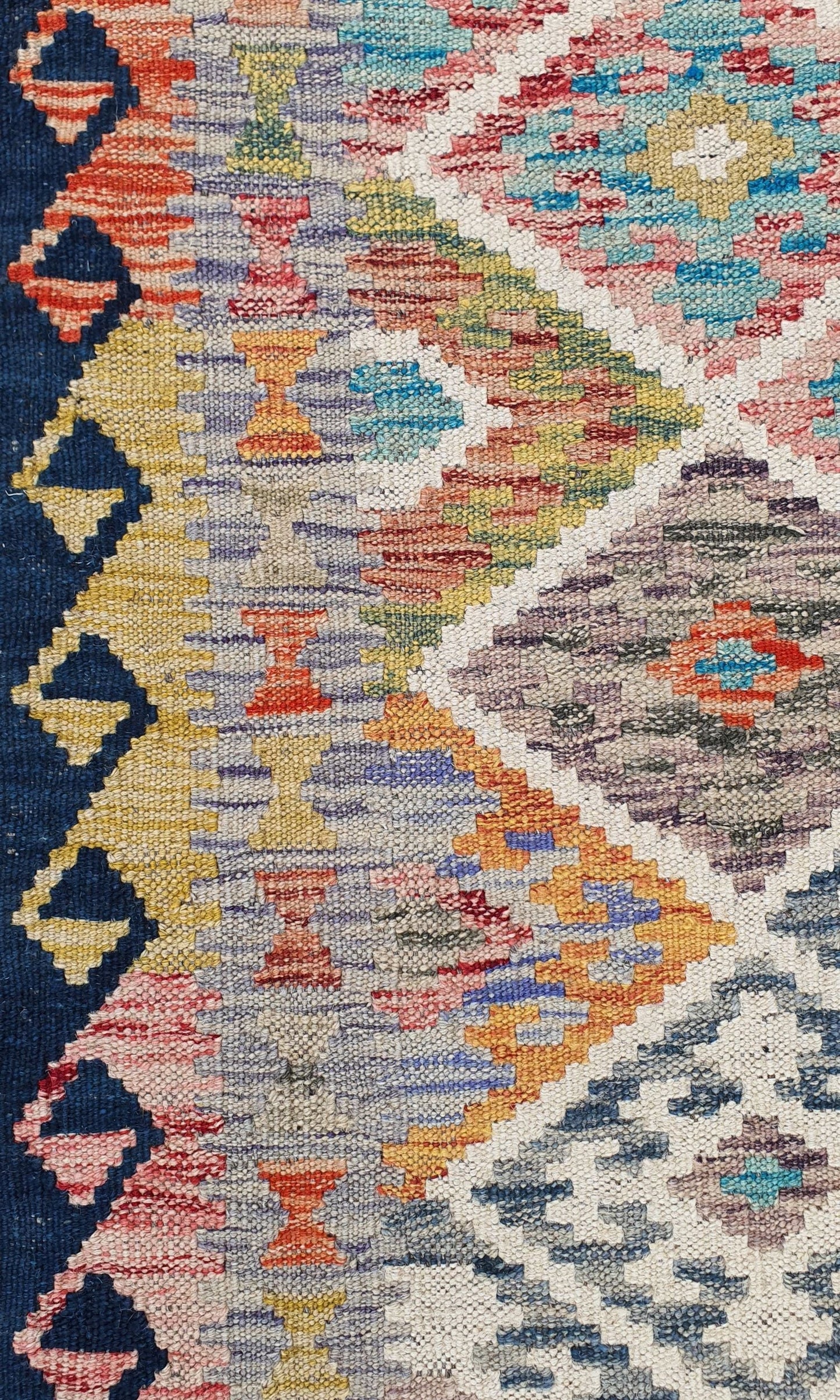 New Uzbek Kilim Rug J80200