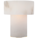 Una Rechargeable Accent Lamp in Alabaster
