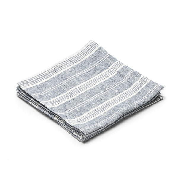 Striped Linen Tea Towel - set of 2