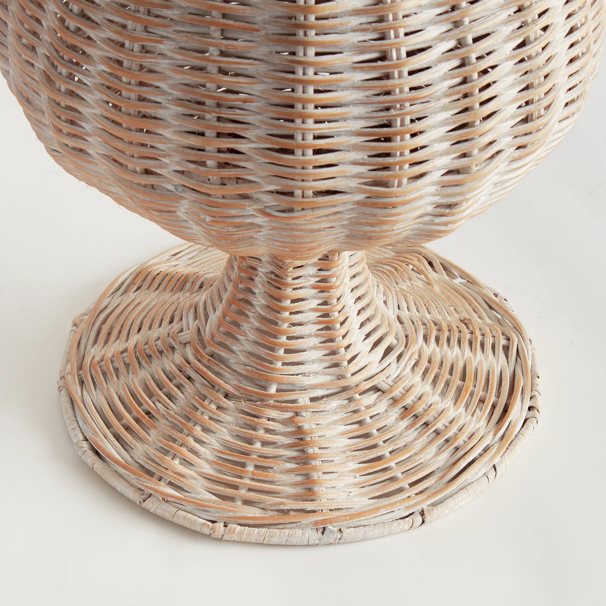 Chesapeake Rattan Footed Urn Narrow