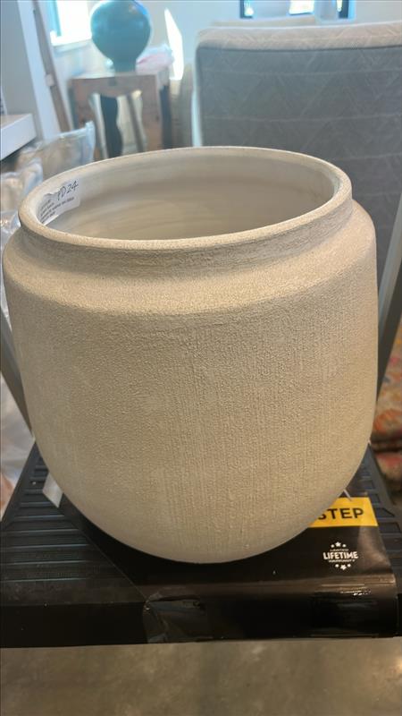 White Déco Pot Planter - large