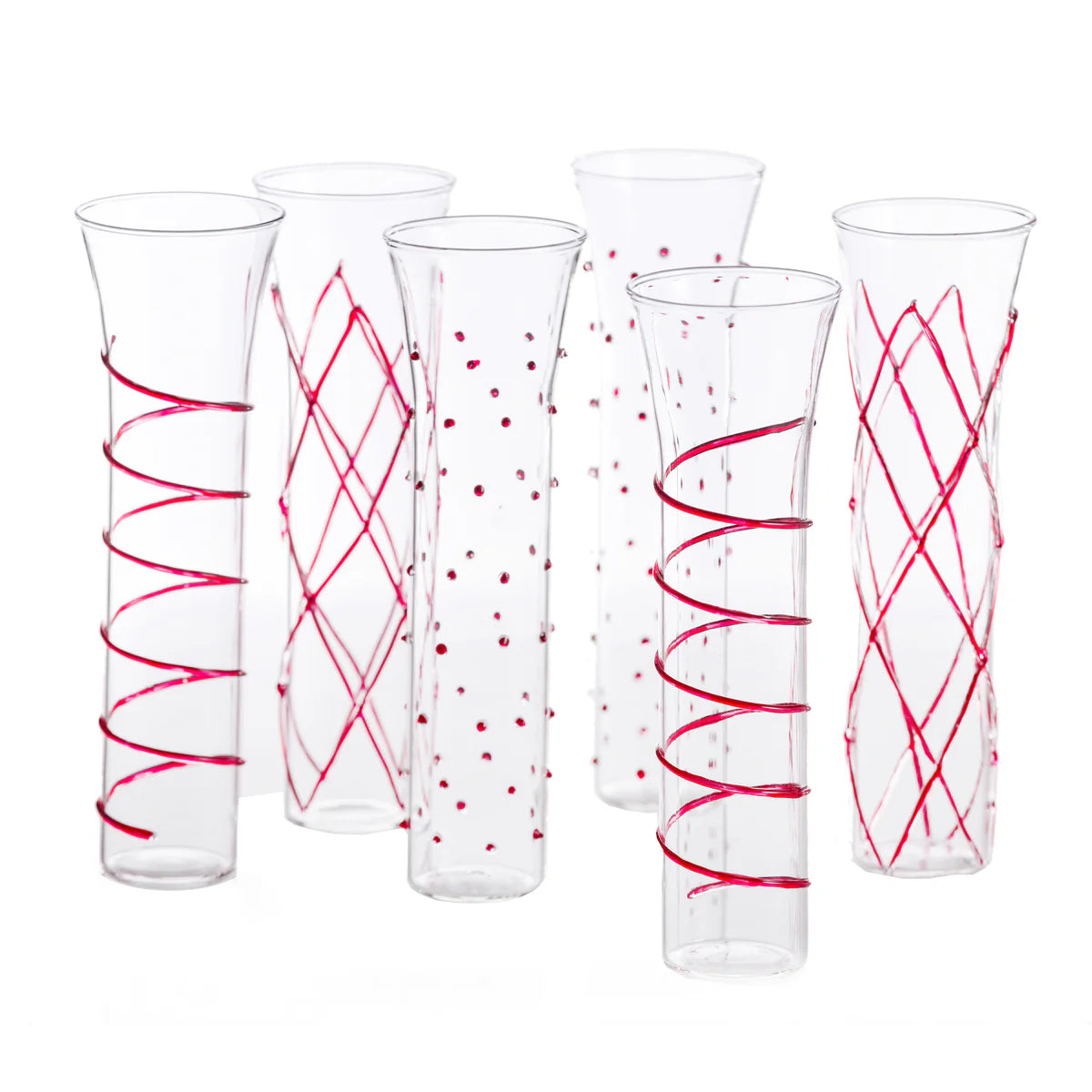 Razzle Dazzle Champagne Flutes