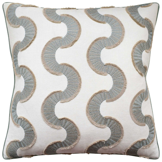 Throw Pillow: Snake Stitch 22" x 22"