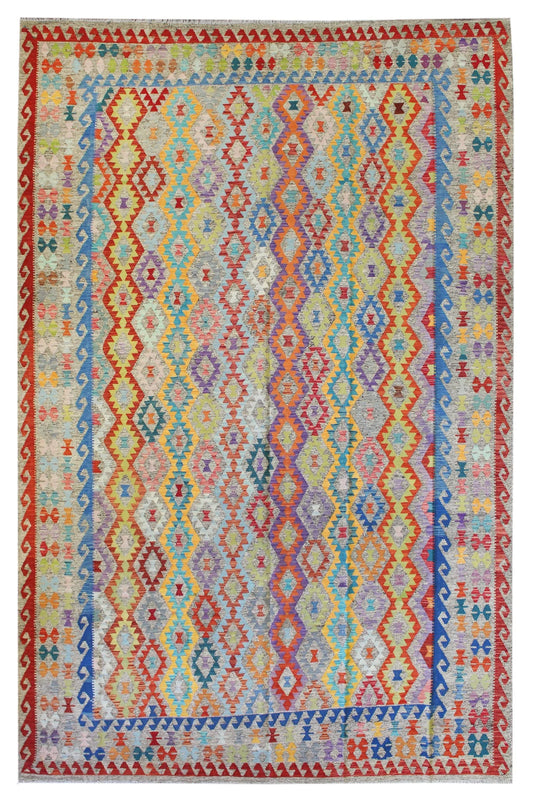 New Uzbek Kilim Rug J59162