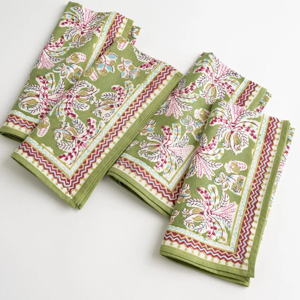 Pomegranate Napkins - set of 4