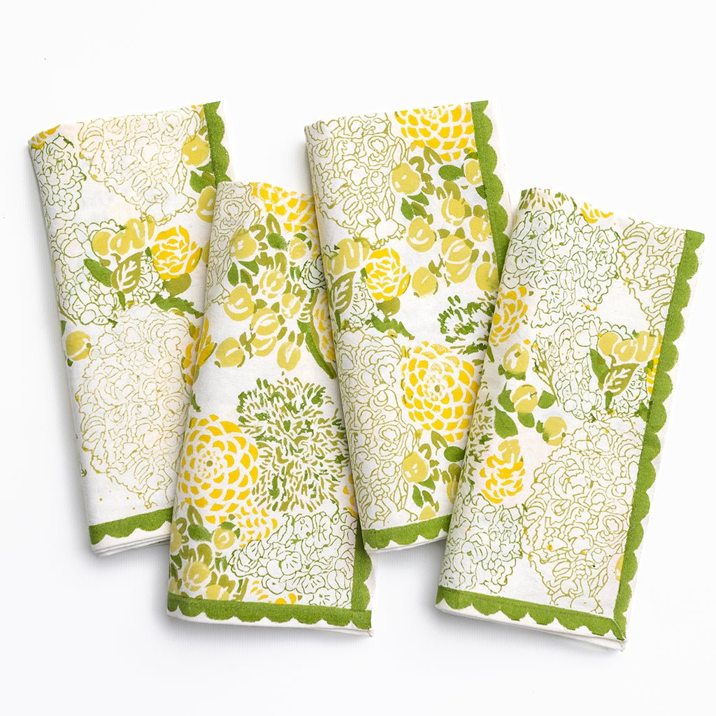 Pomegranate Summer Garden Napkins