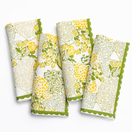Pomegranate Summer Garden Napkins