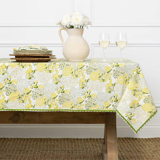 Pomegranate Summer Garden Tablecloth