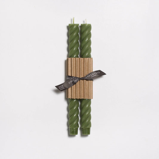 10" Rope Taper Candles