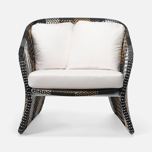 Zoey Lounge Chair earth faux rattan peel