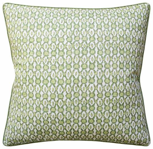 Throw Pillow: Galon Print (Leaf) 22" x 22"