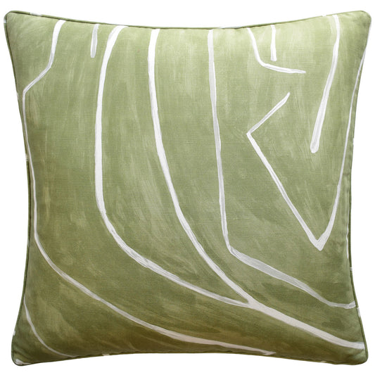 Throw Pillow: Graffito (Fern) 22" x 22"