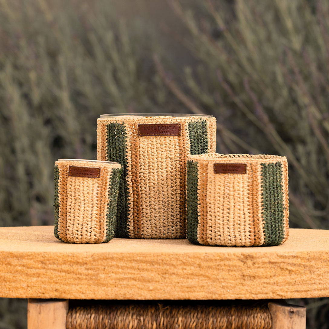 Maya Raffia - Mint & Tea