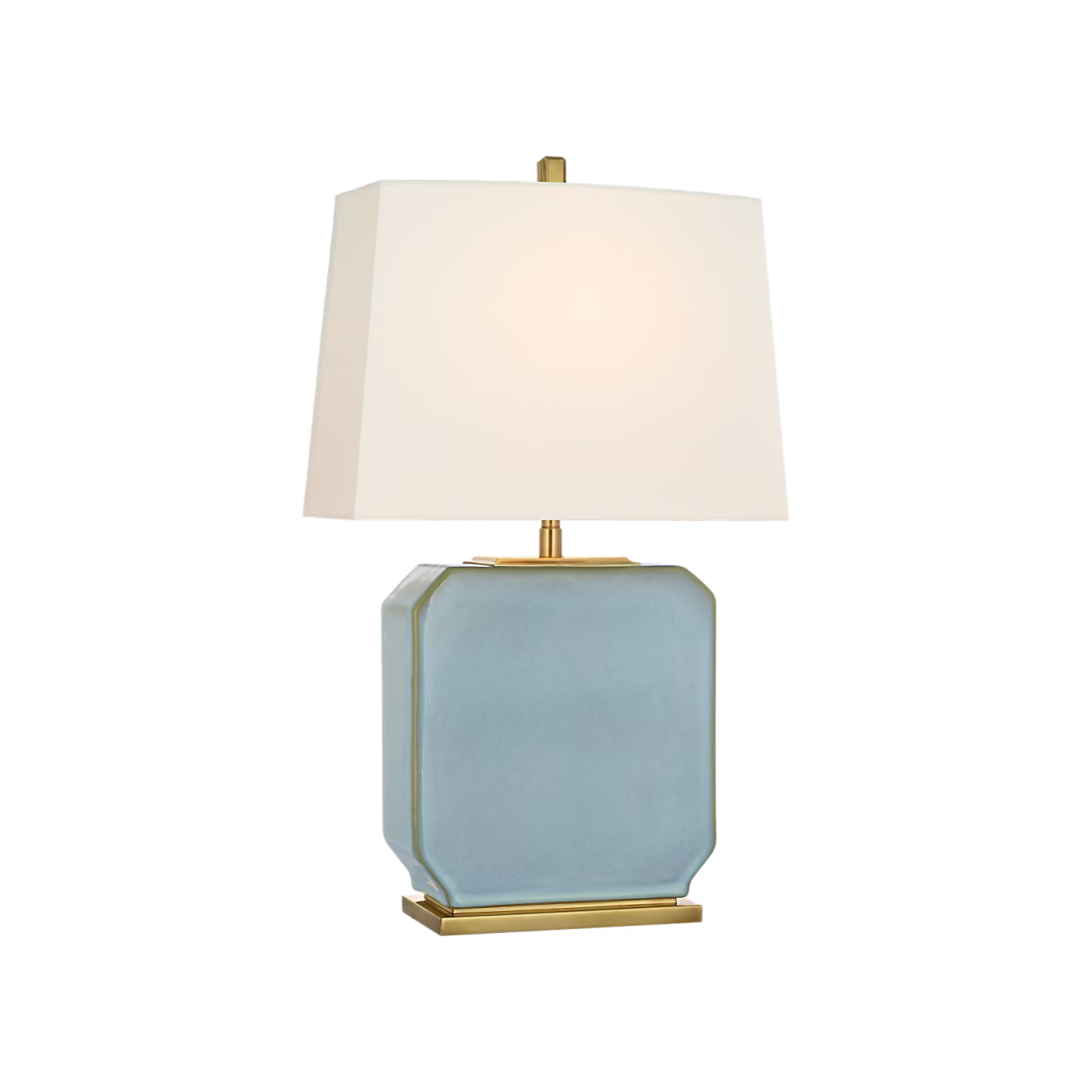 Monique 26" Table Lamp - Silk Blue