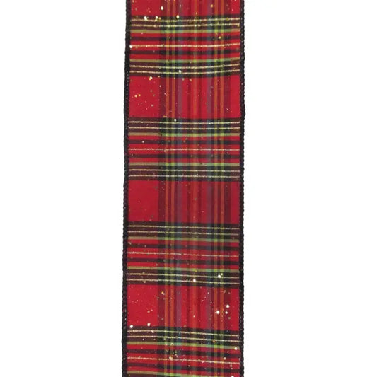 Royal Plaid w/ Glisten Ribbon