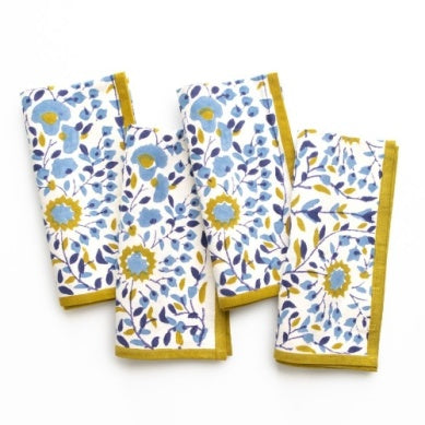 Pomegranate Napkins - set of 4