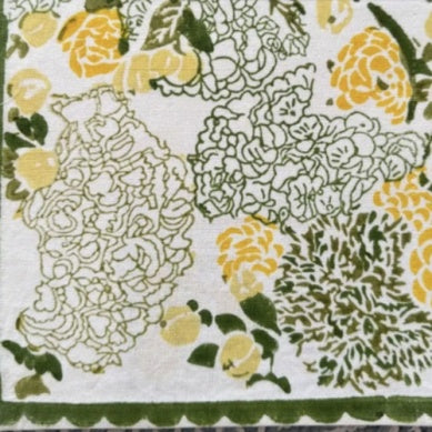 Pomegranate Summer Garden Tablecloth