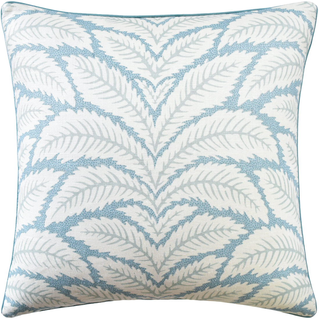 Throw Pillow: Talavera (Aqua) 22" x 22"