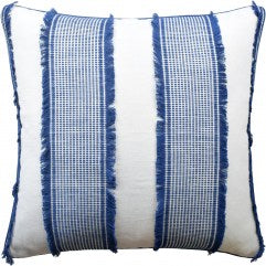 Throw Pillow: Tulum Blue 22x22