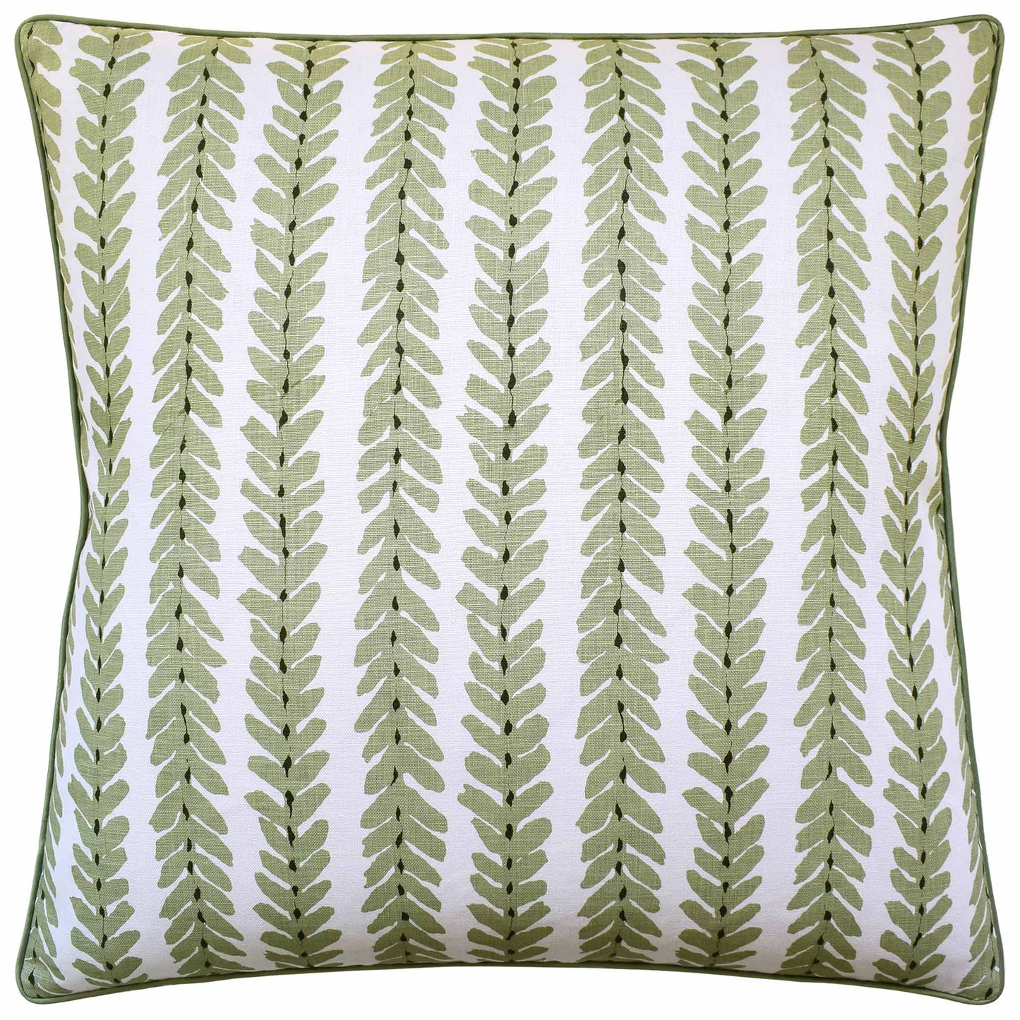 Throw Pillow: Woodperry (Moss) 22" x 22"