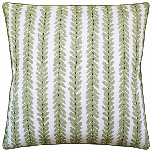 Throw Pillow: Woodperry (Moss) 22" x 22"